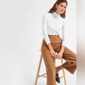 Everlane mock neck tee